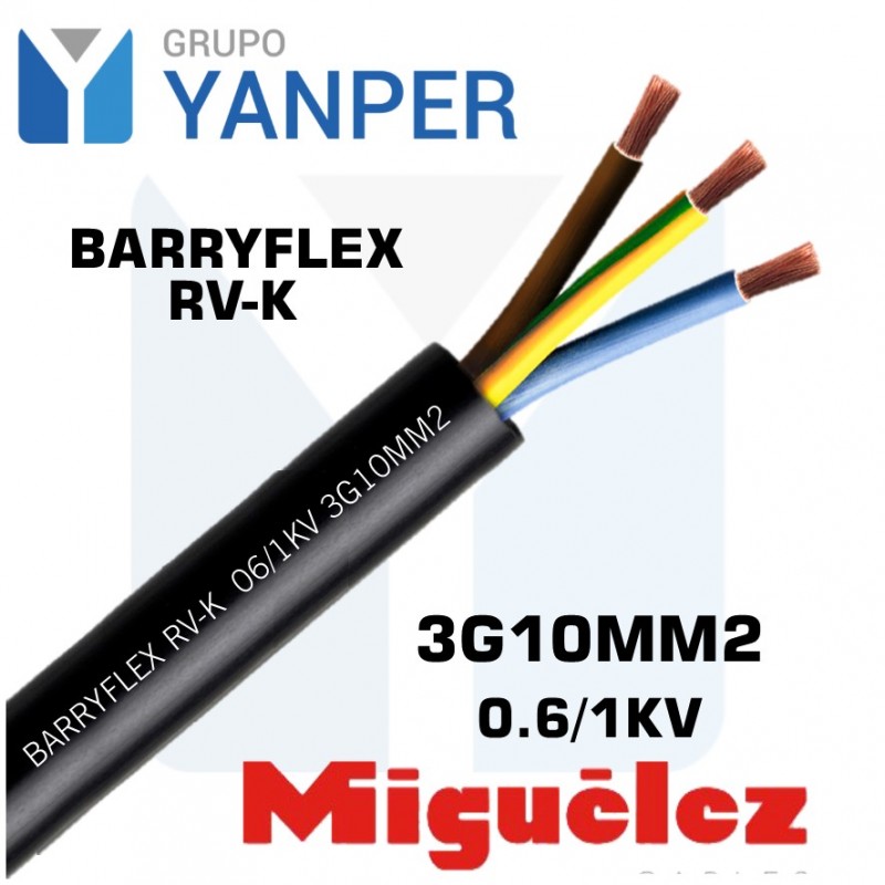 Cable 3g10mm2