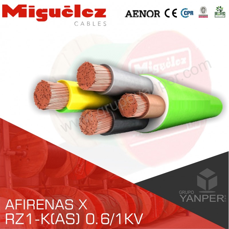 cable miguelez rz1-k 0.6/1kv